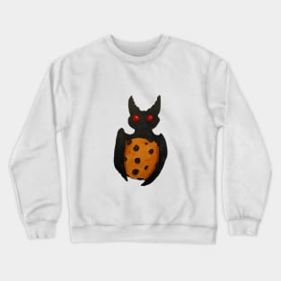 Mothman with Cookie Crewneck Sweatshirt